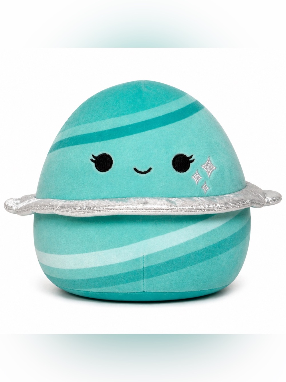 Squishmallows Saturn Planet Plush Blue Green Space Stuffed Animal